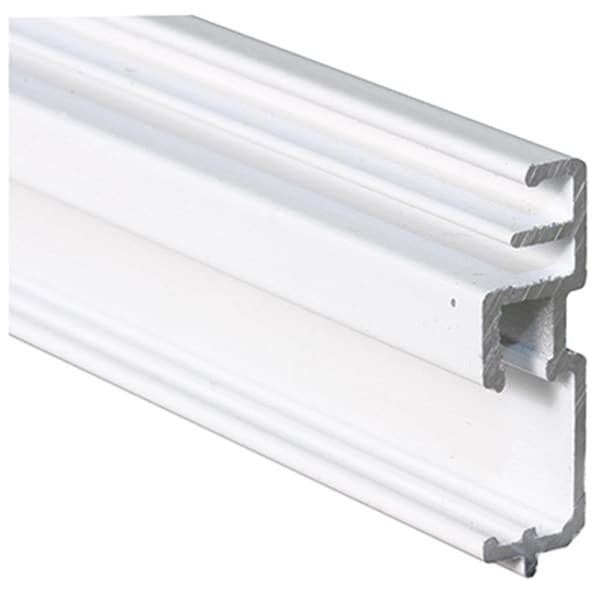 Keen PL 14206 1.25 x 72 in. Bottom Triple Track Window Screen Frame - White, 6PK KE2671173 - main